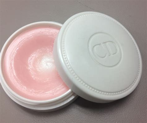 dior creme de rose lip balm